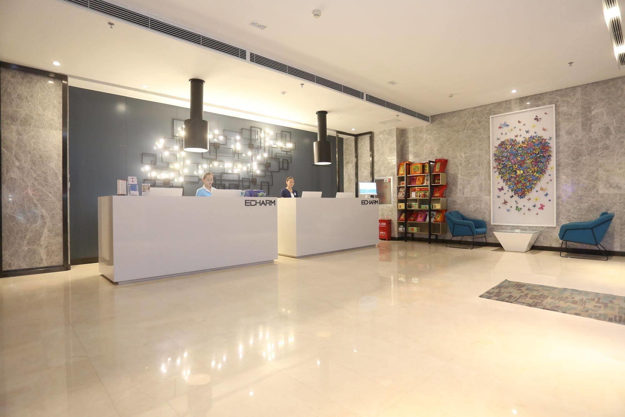 Echarm Hotel Zhengzhou High Tech Zone Exteriör bild